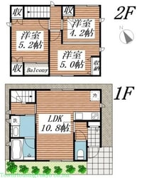 世田谷区桜２丁目戸建住宅の物件間取画像